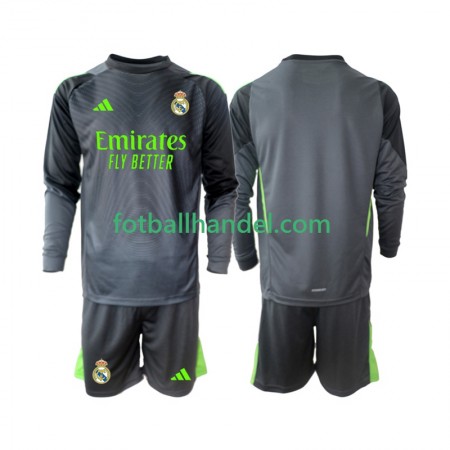 Barn Fotballdrakter Keeper Real Madrid Tredje 2025-26 Langermet